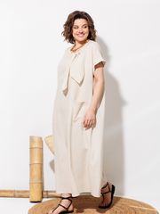 Dress Anastasia MAK #1326 bezhevyj