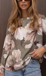 Blouse nika.pl 0204301 Emi-43 zelenyj