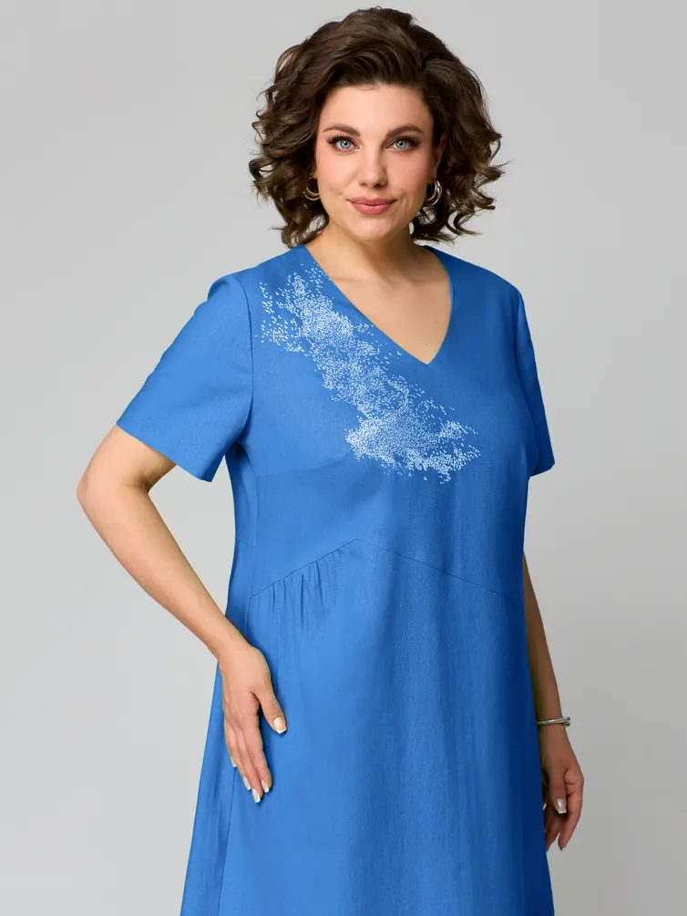 Sukienka Michelle Style #1196 sinij