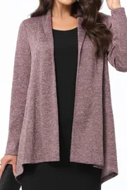 Sweter DS Trend #Kr-0141-0368-02 (raskleshennyj s dlinnymi rukavami)