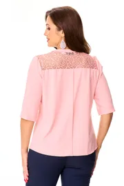 Bluzka Abbi #4039 rozovyj