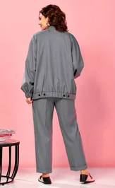 Костюм Ava fashion М-178 серый