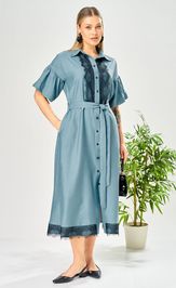 Sukienka Ava fashion M-198 dzhins