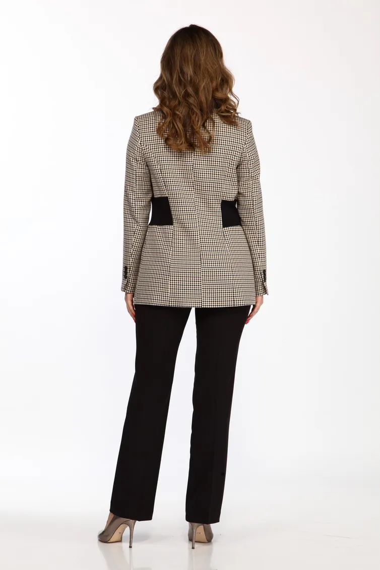 Zestaw Vilena-fashion #736 gusinaya lapka+chernyj