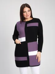 Jumper BONADI #1899 chernyj-baklazhan