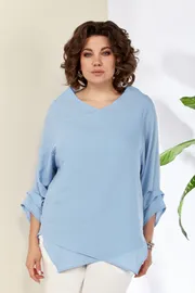 Блузка Anastasia арт. 1115 голуб