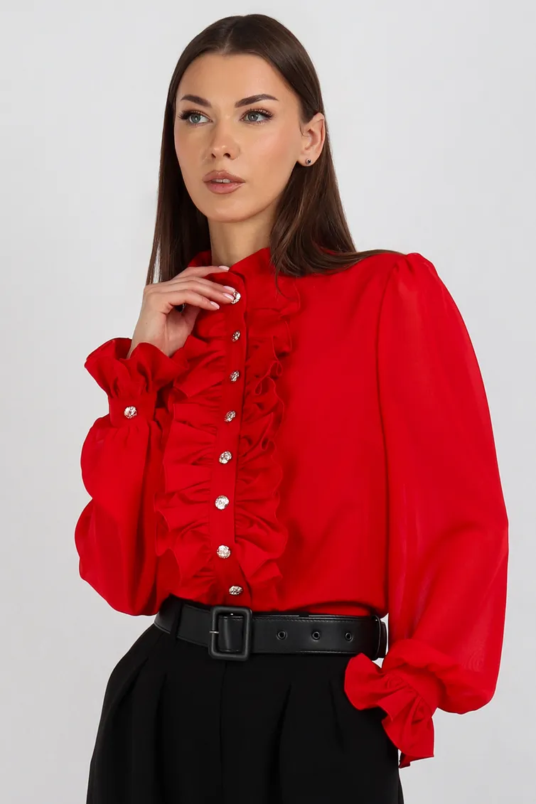 Blouse VIZAVI #750 krasnyj