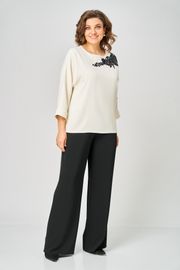 Комплект Rumoda арт. 2278 дл.р. молочный-черный