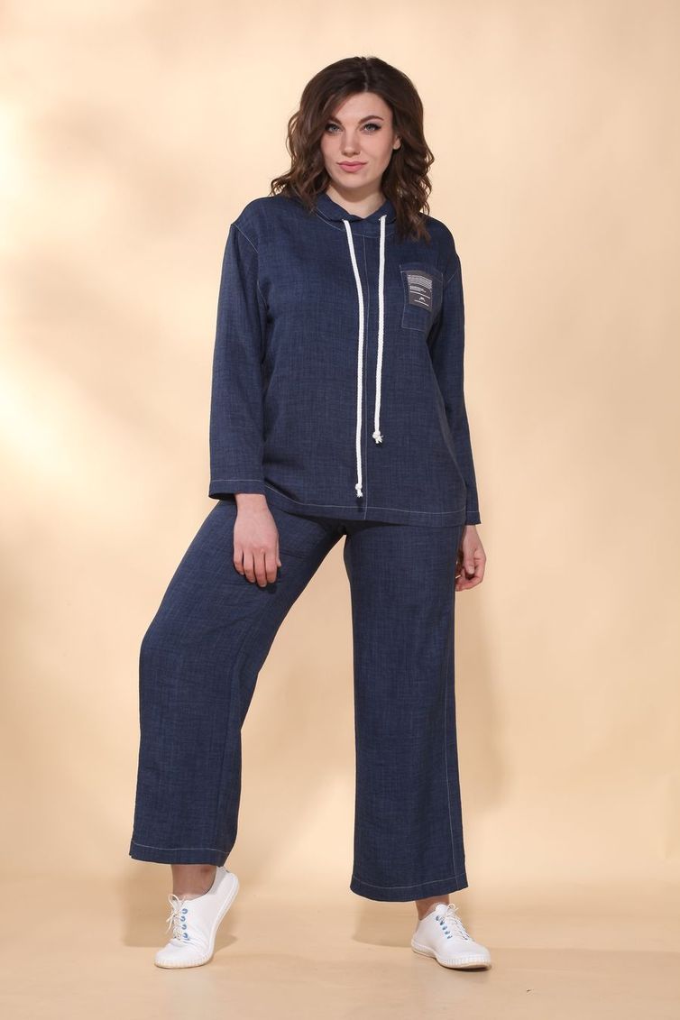 Костюм Vilena-fashion арт. 708 темно-синий