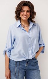 Рубашка Anelli Laurel 1663.1 голубика