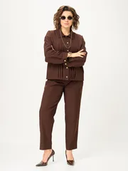 Garnitur Vilena-fashion #1171 shokolad