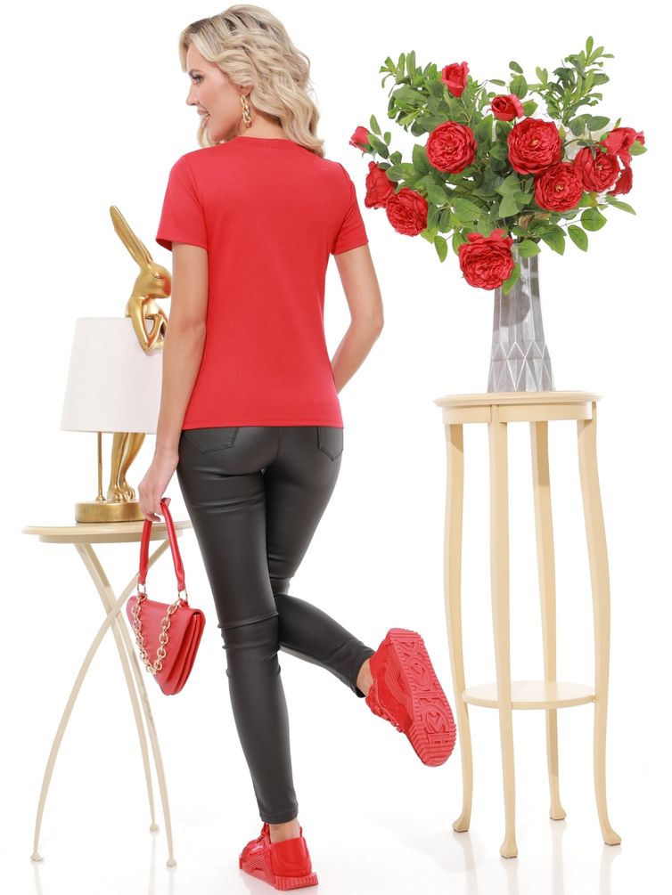 Блузка DS Trend арт. ЮС-1083 (Майя, рэд нью)