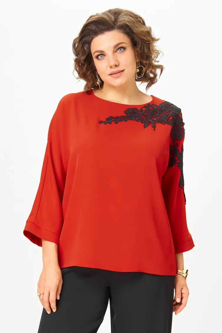 Bluzka Rumoda #2277 dl.r krasnyj