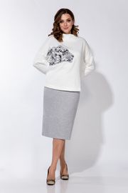 Sweatshirt Elletto Life #3523 bel