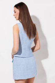 Юбка V&N fashion арт. 1105_голубой