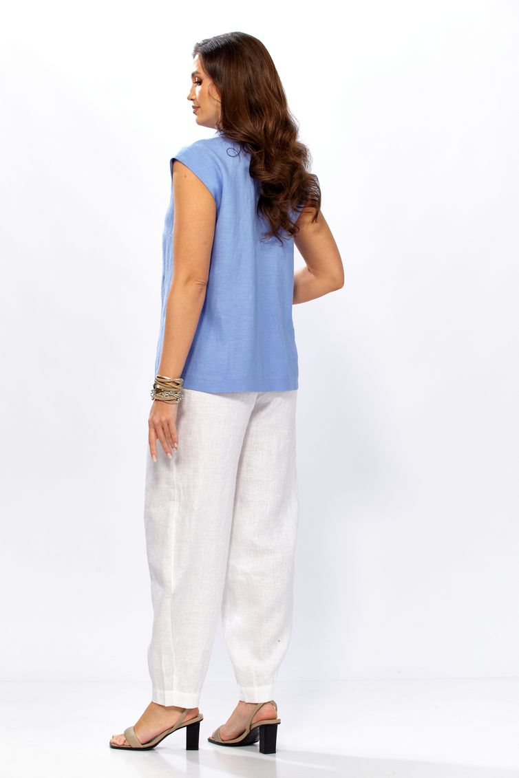 Blouse MALI #624-018 goluboj
