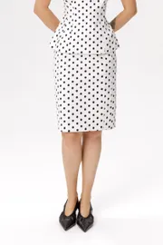 Spódnica Pirs #6644 goroxi na belom fone