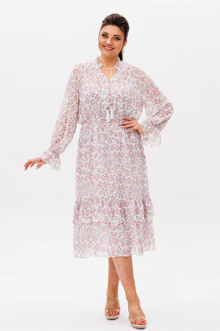 Dress Anelli Laurel #1336.1 cvetushhij lug