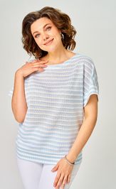 Блузки, туники Rumoda 2262 светло-голубой