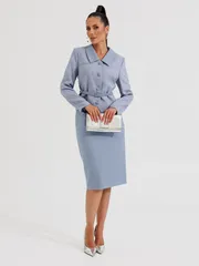 Suit Galean Style #987.1 goluboj