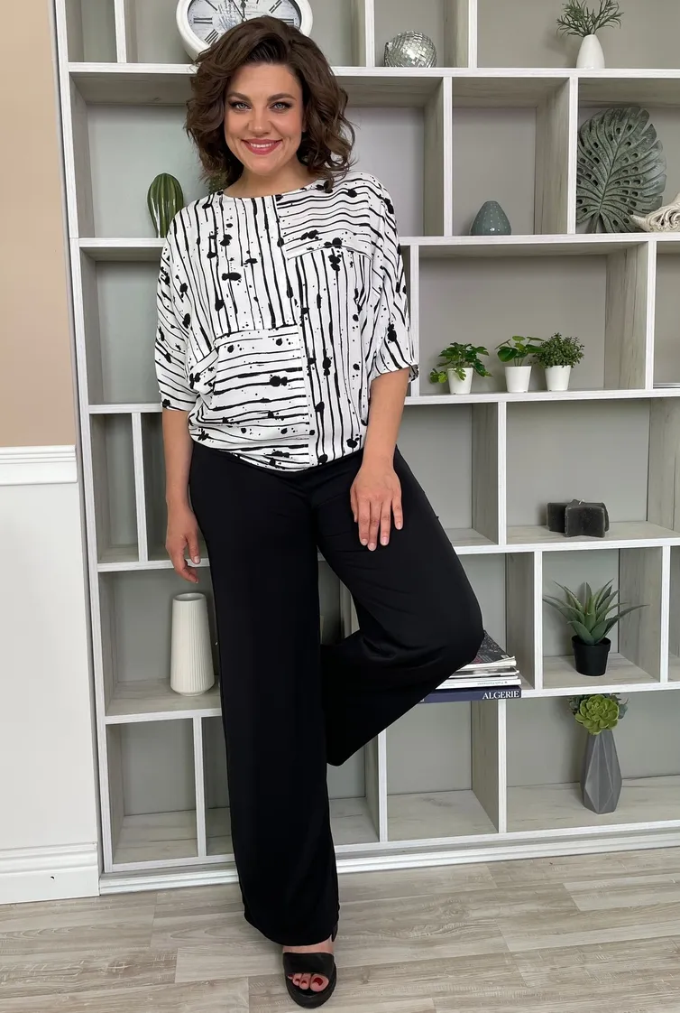 Bluzka Rumoda #2096/1 belyj