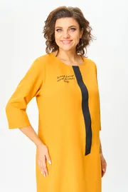 Sukienka Michel Chic #2073/1 gorchichnyj