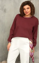Джемпер BegiModa 4121 бордо