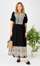 Платье Ava fashion М-192 черный