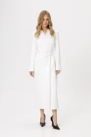 Sukienka Pirs #6299 belyj