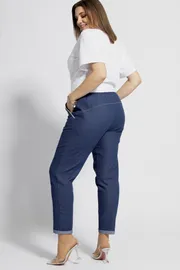 Брюки BegiModa арт. 6017 тёмно-синий