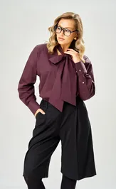 Trousers, overalls, shorts Ava fashion M-236 chernyj