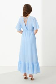 Платье PND арт. 89583 голубой