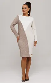 Платье Galean Style 807.1 коричневый