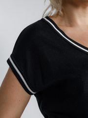 Bluzka BONADI #1854 chernyj