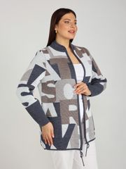 Кардиган BONADI арт. 1982 джинс-капучино