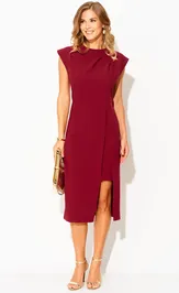 Dress Sale L-993 burgundi
