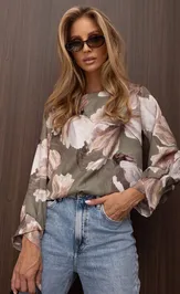 Blouse nika.pl 0204301 Emi-43 zelenyj
