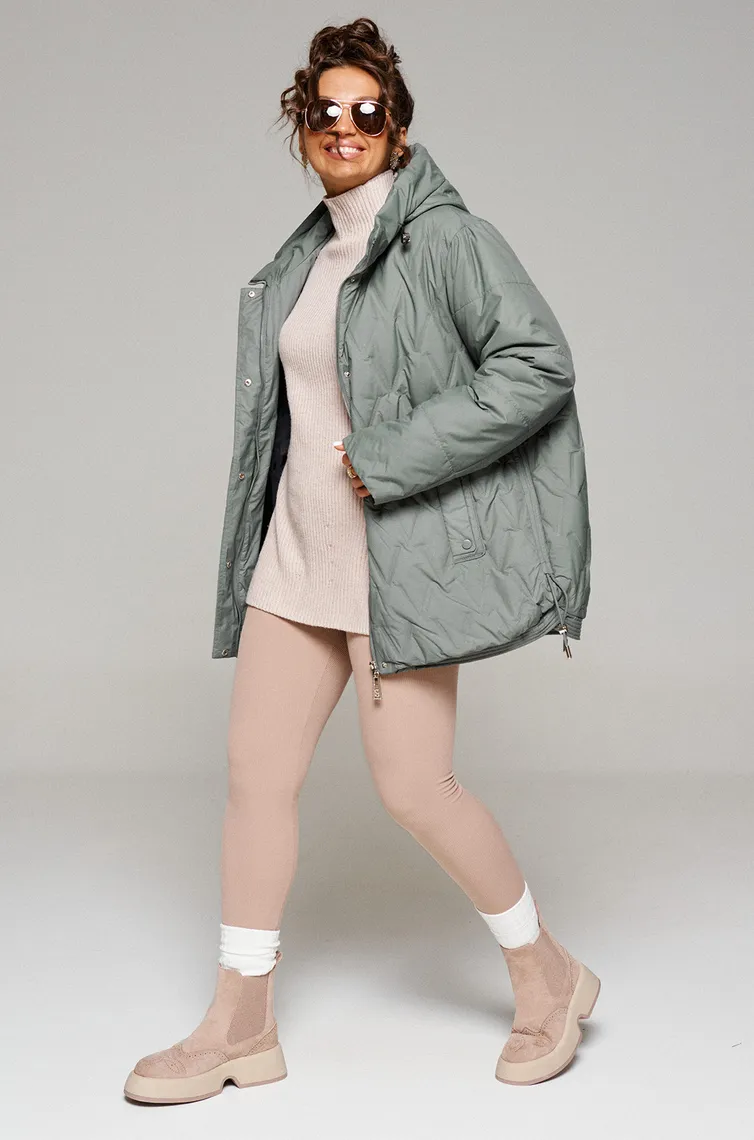 Kurtka Beautiful & Free #6236 xaki