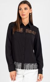 Blouse VIZAVI 737 chernyj