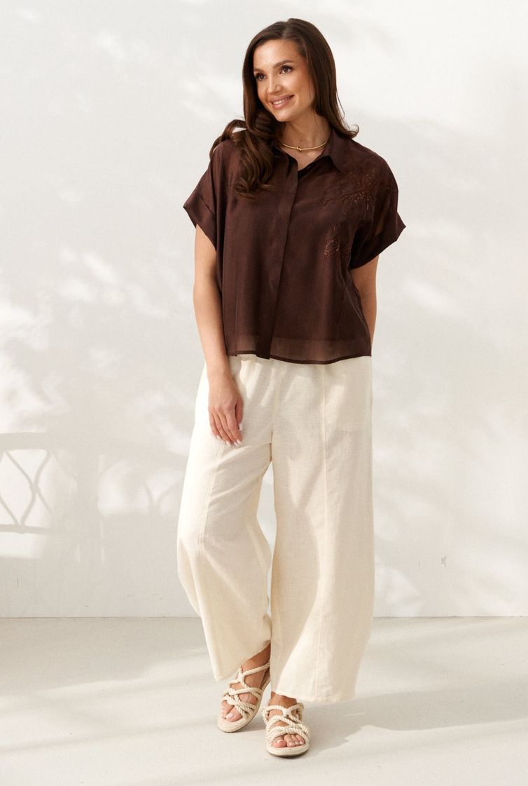 Блузка Alta Moda арт. 1090-2 коричневый