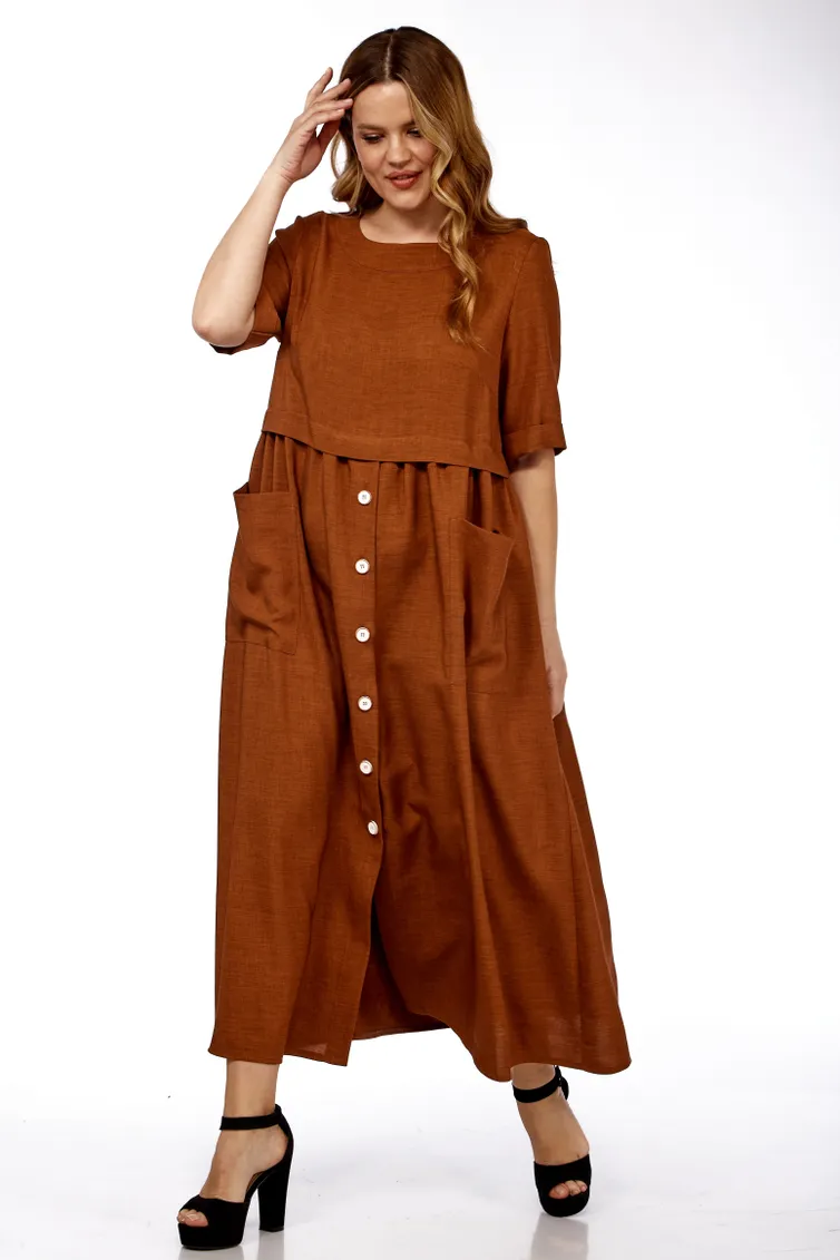 Платье Michel Chic арт. 2062 терракот
