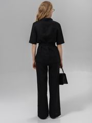 Блузка Romgil арт. РТ0150-ЛЕ4 черный