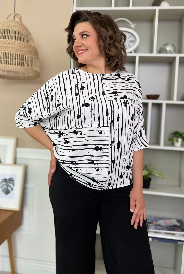 Bluzka Rumoda #2096/1 belyj