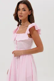 Sukienki V&N fashion #1158 rozovoe