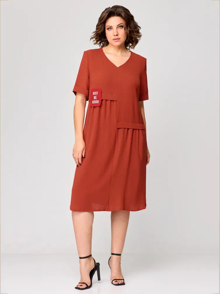 Sukienka Michelle Style #1194 kirpichnyj