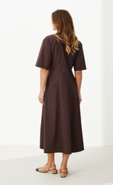 Платье Panda 122680 коричневый