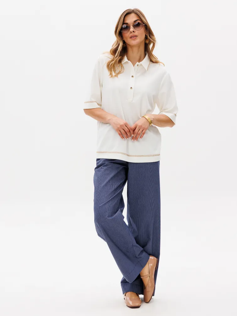 Garnitur GIZART #5380 sinij+belyj