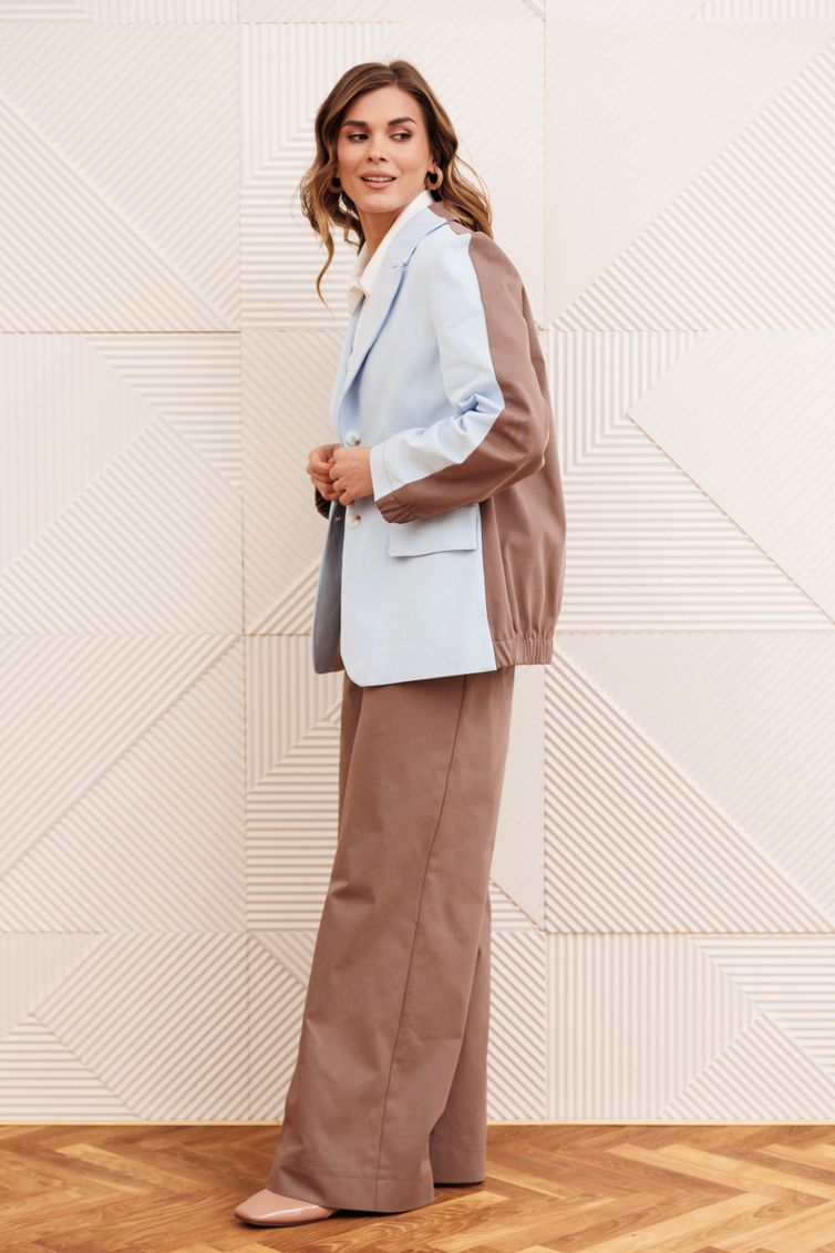 Костюм GIZART арт. 5368 голубой, капучино