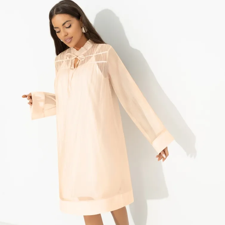 Sukienka CHARUTTI #Svoboda tvorit (oranzhevoe)