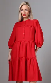 Платье DS Trend ЮС-1071 (Влюбиться в себя, нью рэд)